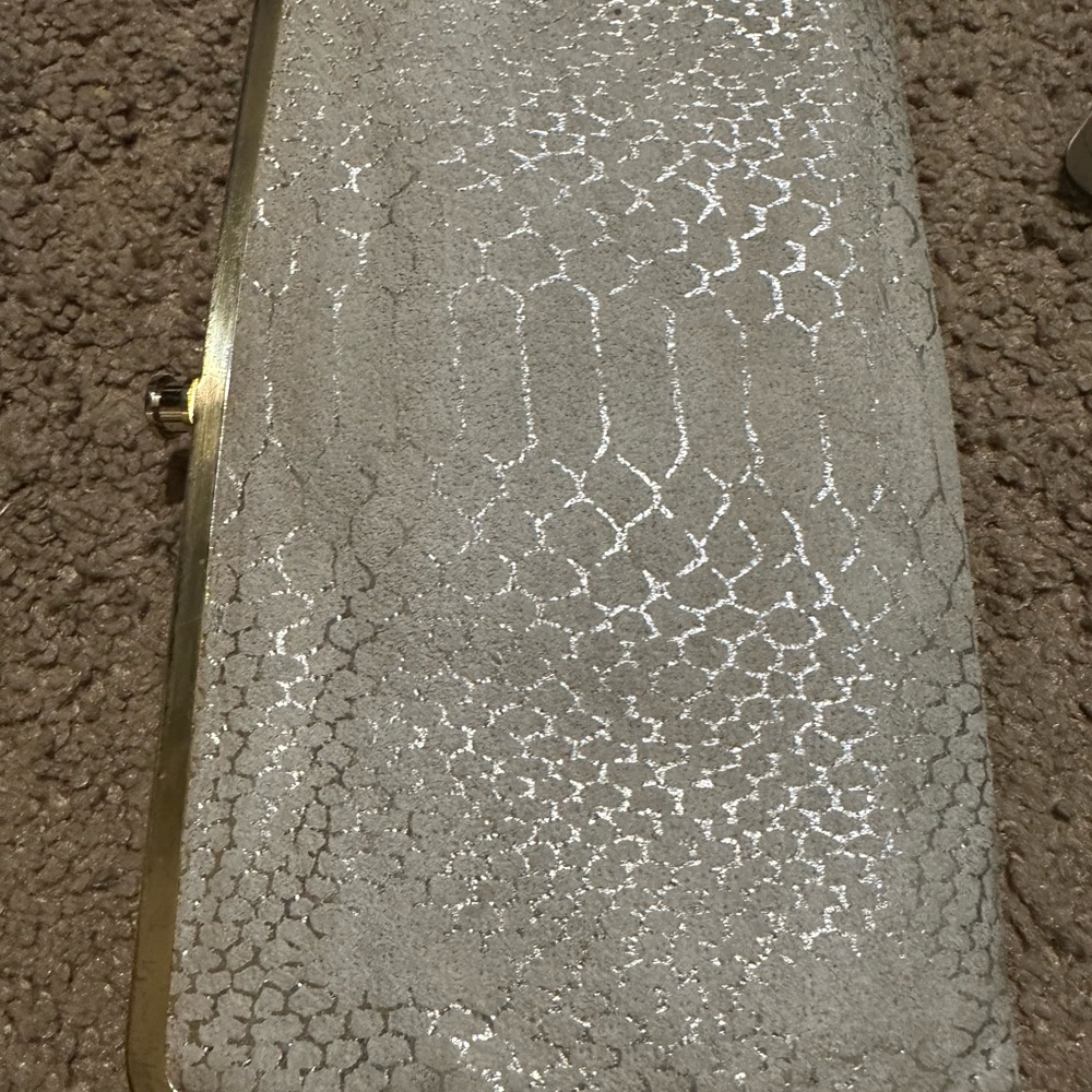 HOBO faux snake skin leather Lauren clutch wallet